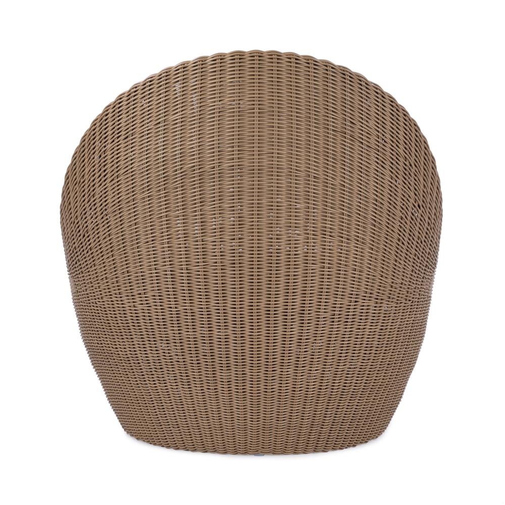 Delmar Rattan Outdoor Nest Chair, Natural. Picture 5