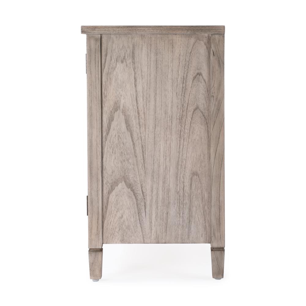 Flagstaff 2-Door Cane Cabinet, Natural. Picture 4