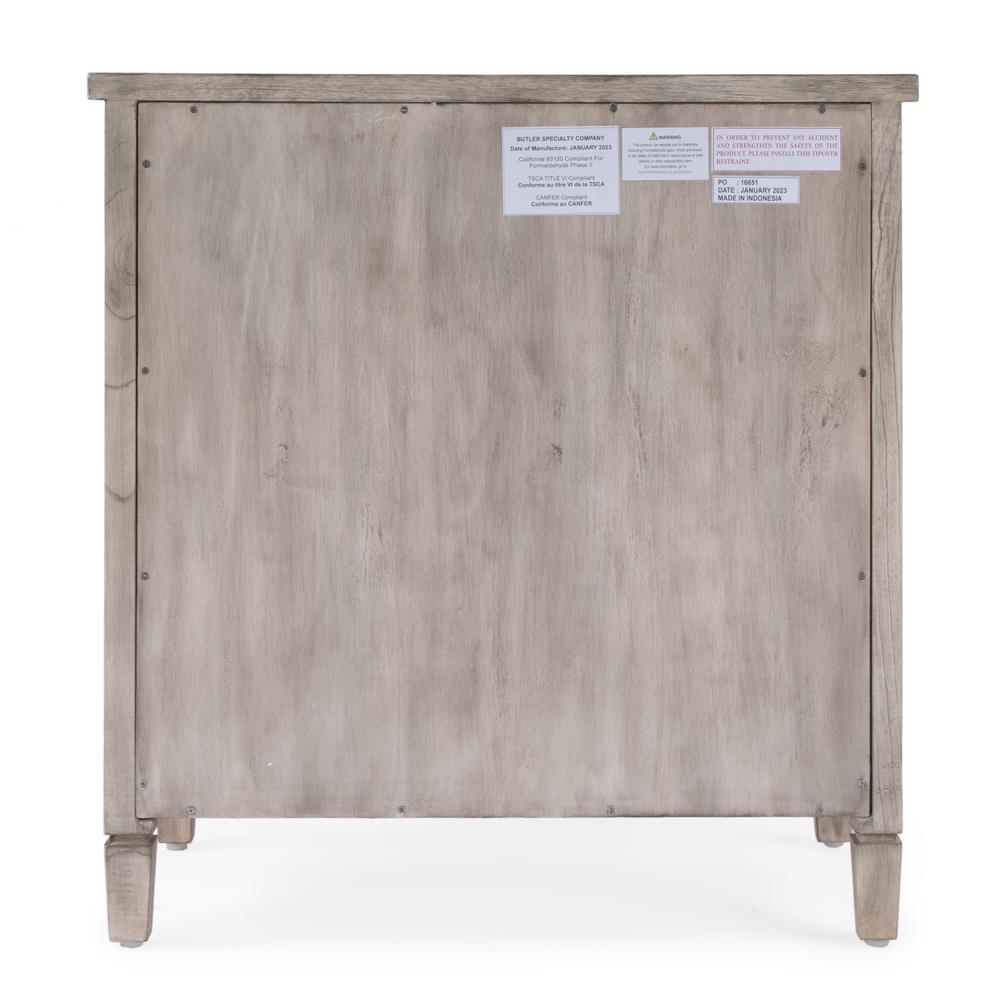 Flagstaff 2-Door Cane Cabinet, Natural. Picture 5