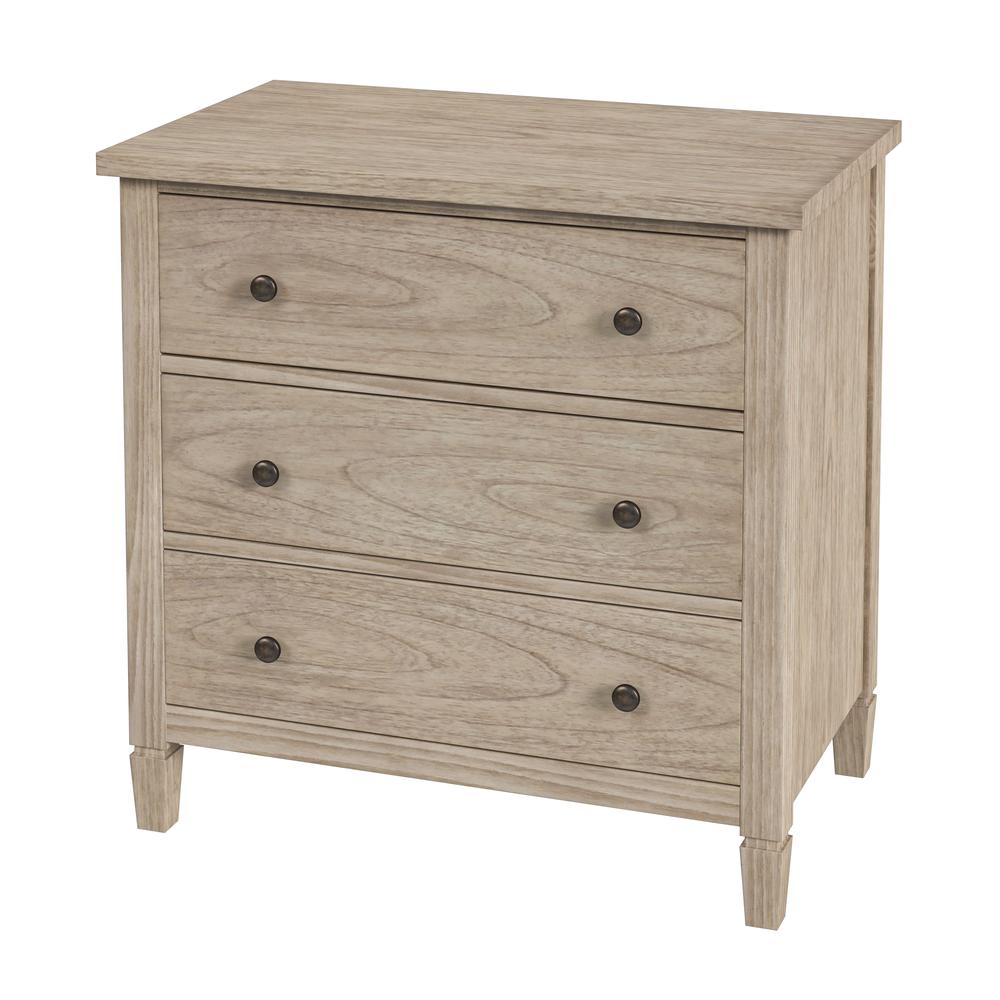 Flagstaff 3-Drawer Dresser, Natural. Picture 1