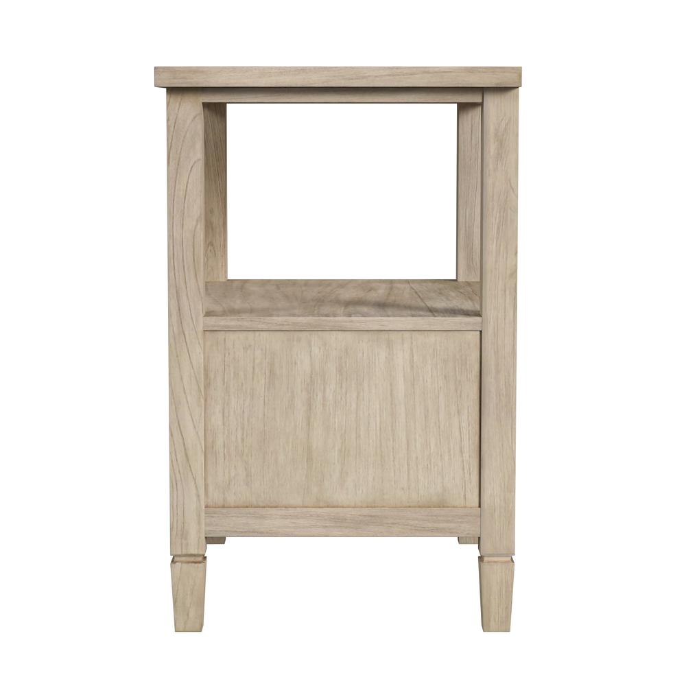 Flagstaff 1-Drawer Cane Nightstand, Natural. Picture 3