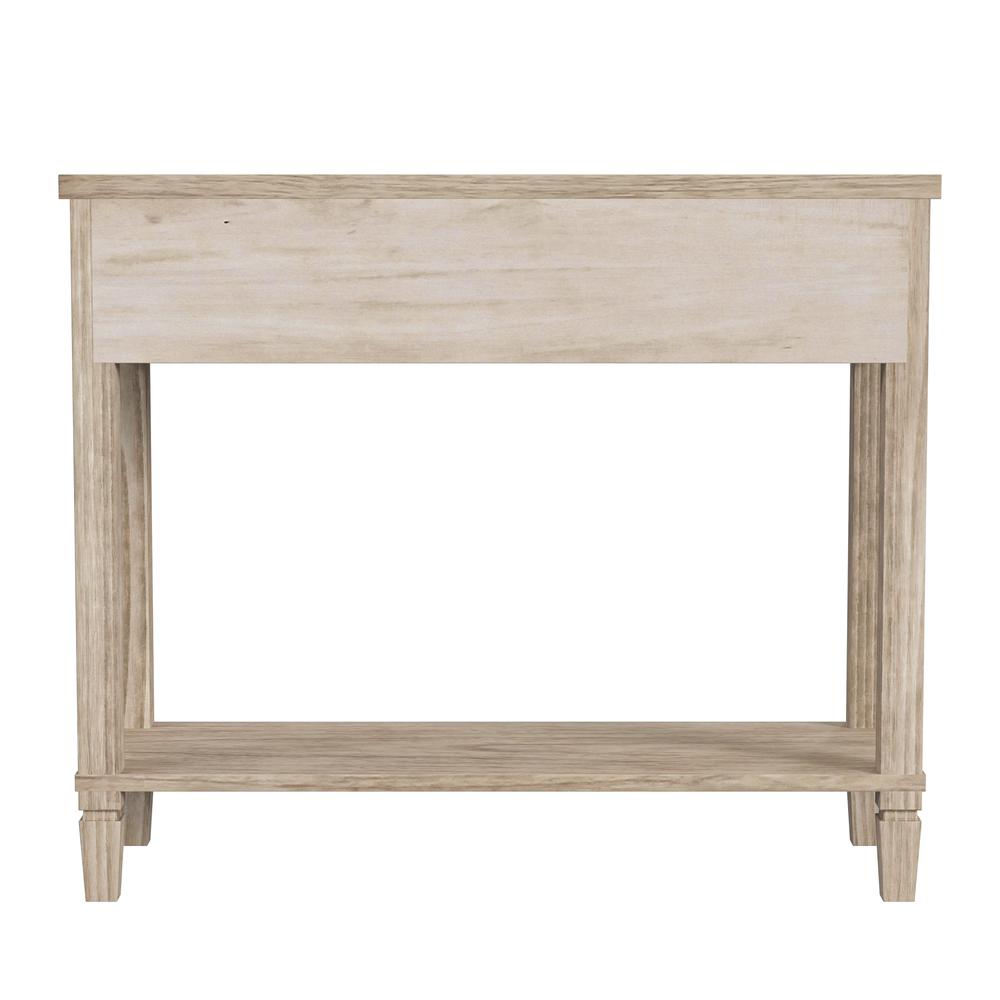 Flagstaff 2-Drawer 36" Console Table, Natural. Picture 4