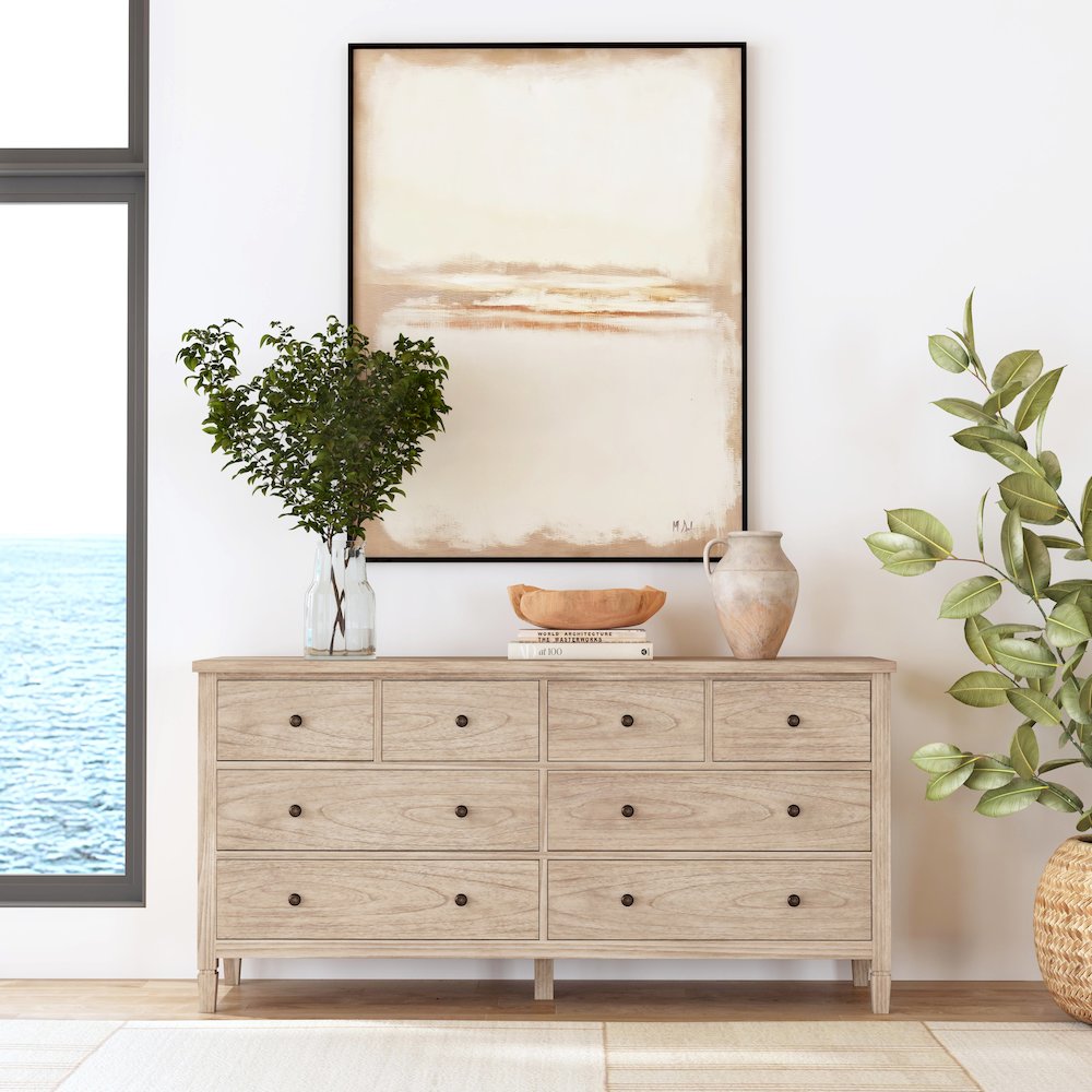 Flagstaff 8-Drawer Dresser, Natural. Picture 7