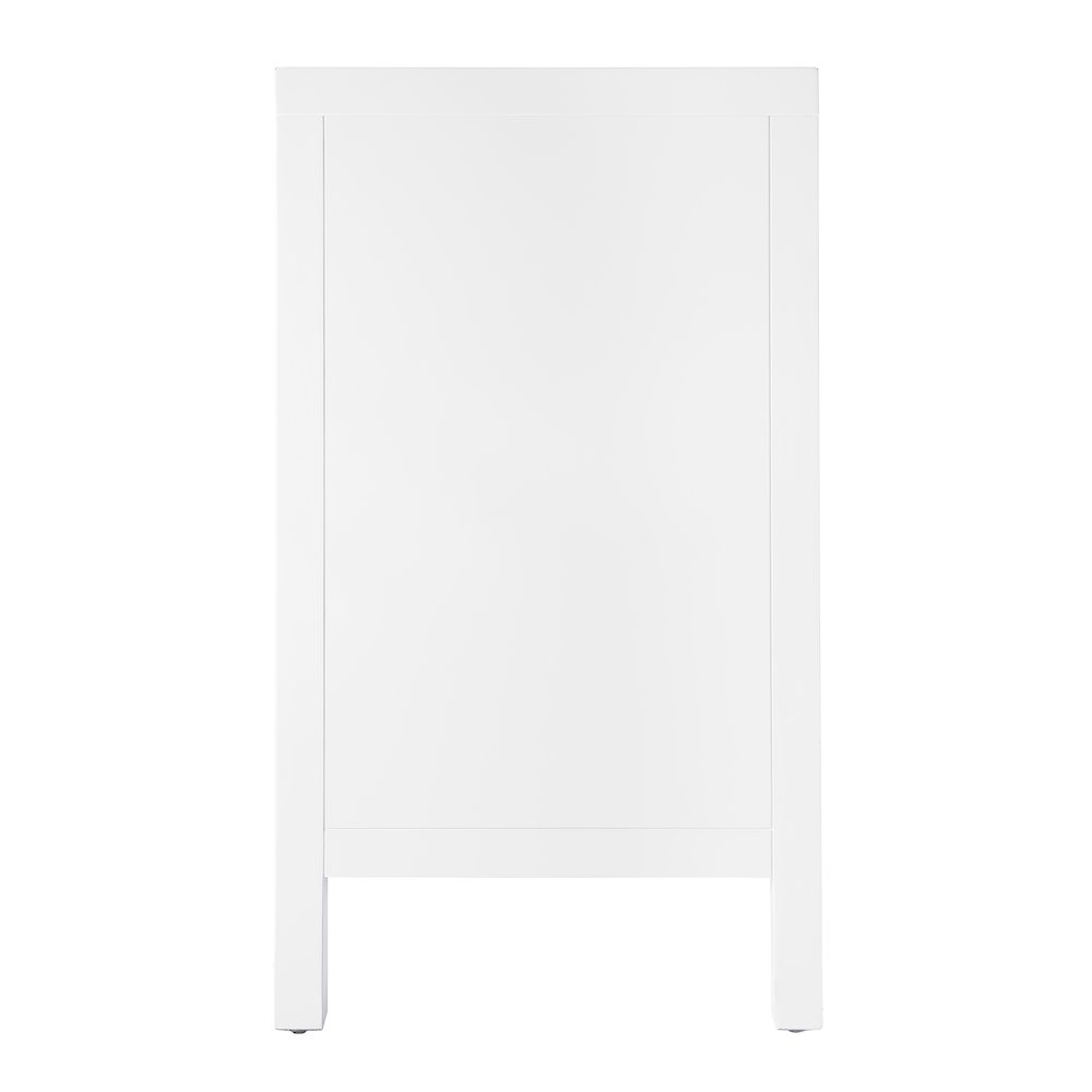 Nora 3-Drawer Chest, White. Picture 3