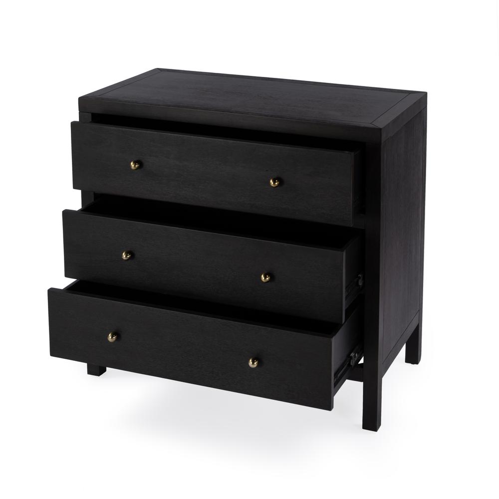 Nora 3-Drawer Chest, Coffee. Picture 2