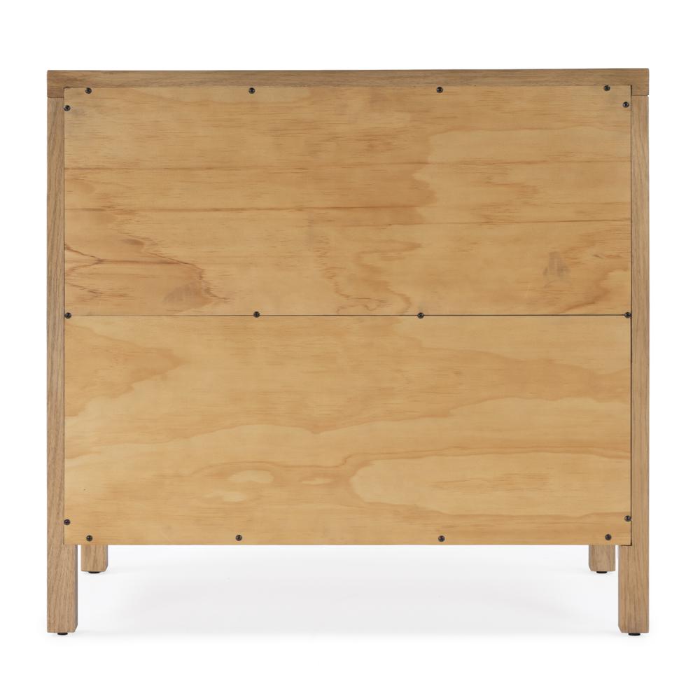 Nora 3-Drawer Chest, Brown. Picture 6