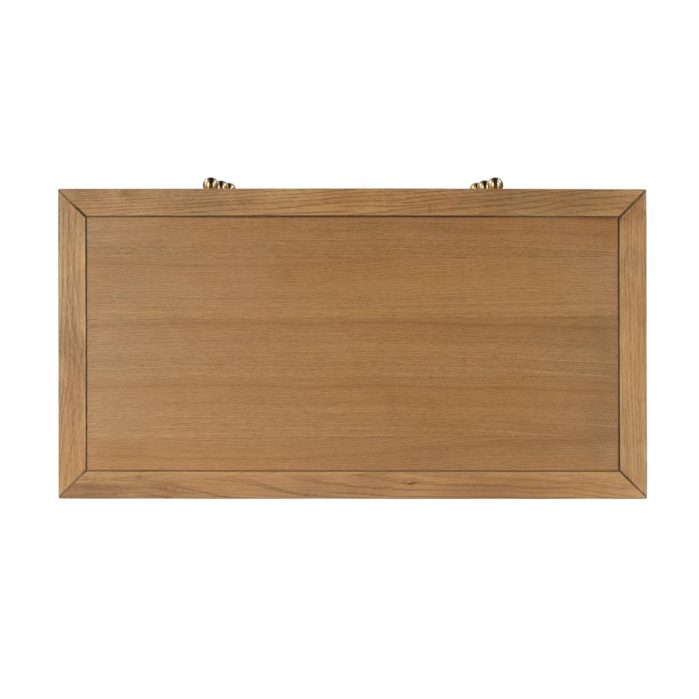 Nora 3-Drawer Chest, Brown. Picture 7