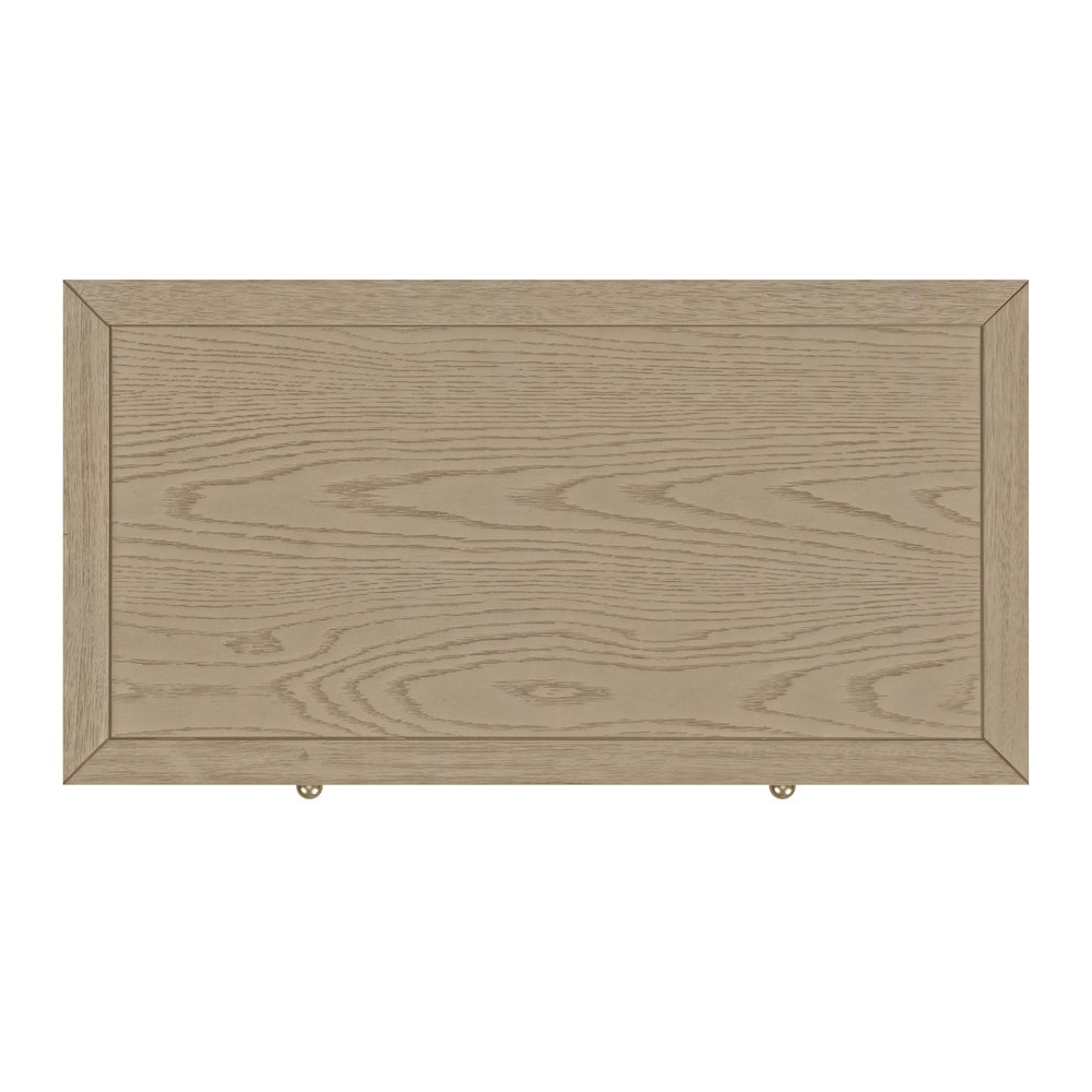 Nora 34 in. W Wood 3 Drawer Chest, Light Brown. Picture 7