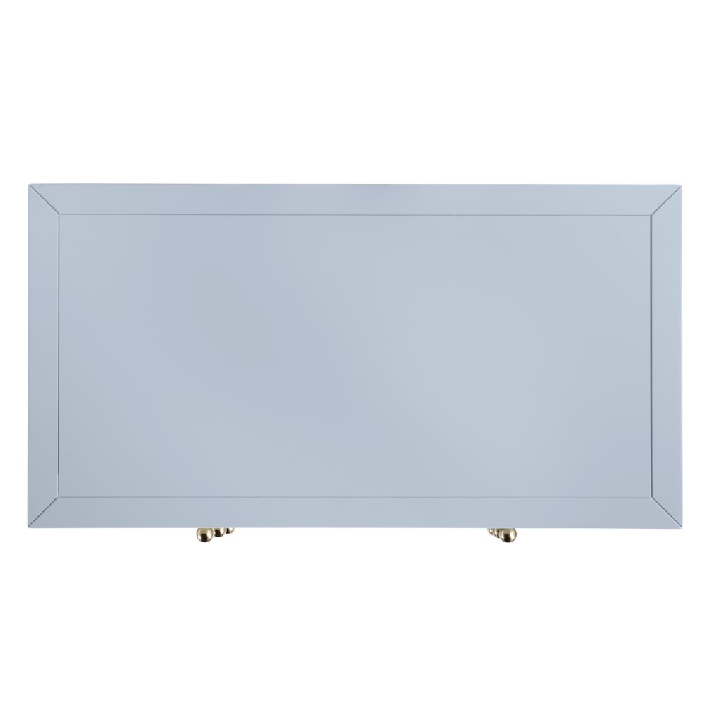 Nora 34 in. W Wood 3 Drawer Chest, Light Blue. Picture 8