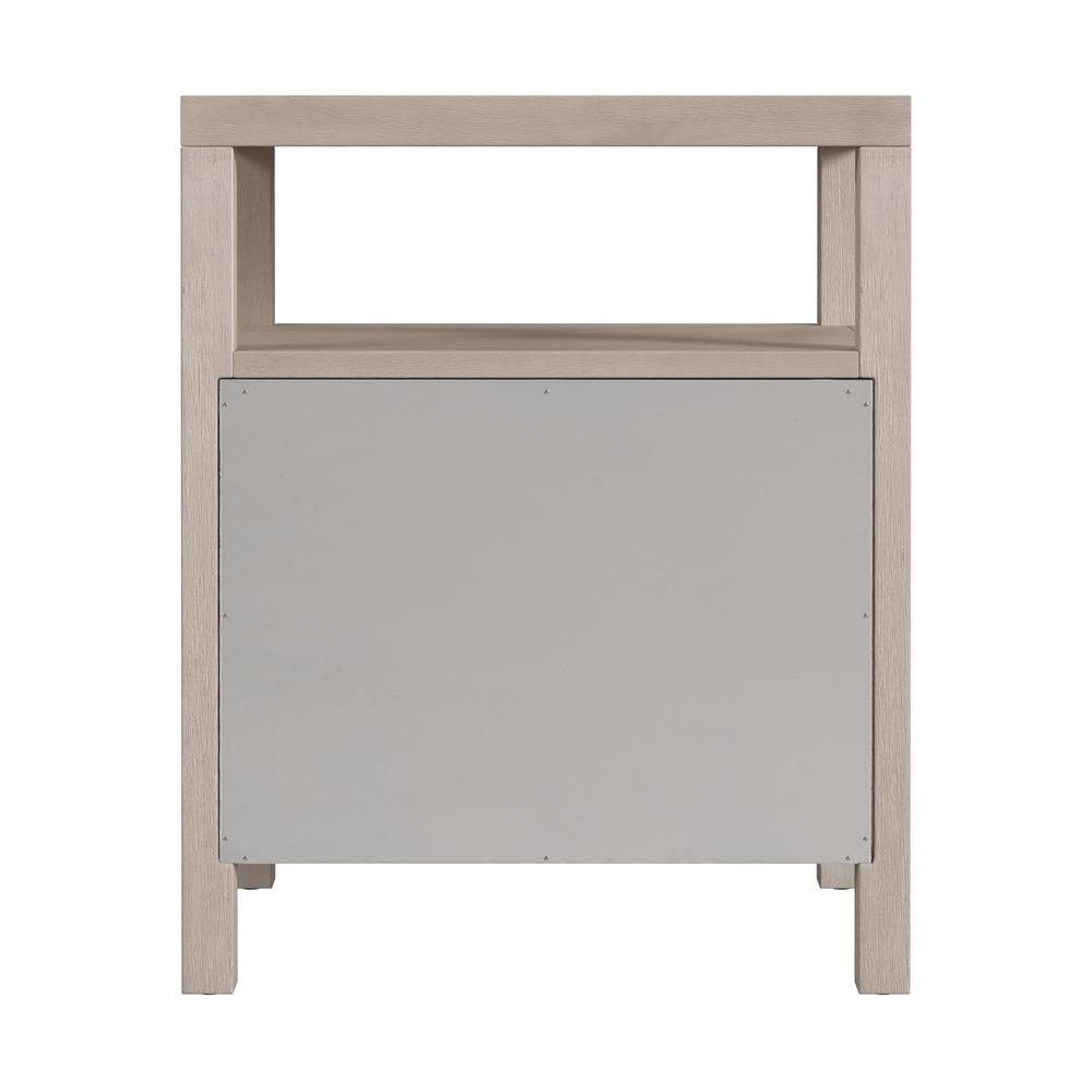 Nora 2-Drawer Nightstand, Taupe. Picture 5