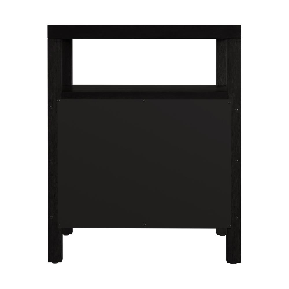 Nora 2-Drawer Nightstand, Coffee. Picture 4