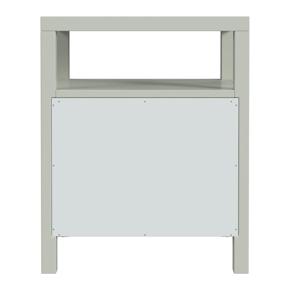 Nora 2-Drawer Nightstand, Green. Picture 5