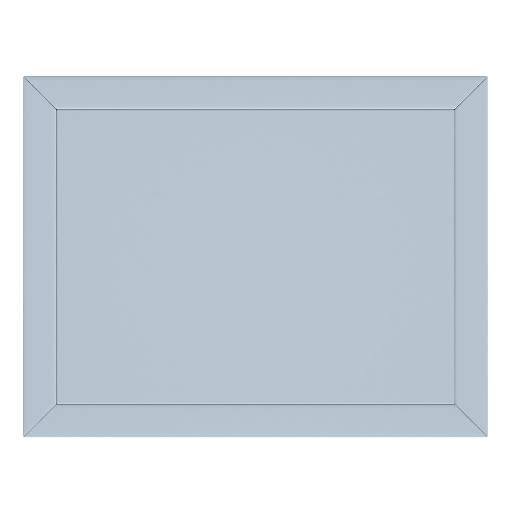 Nora 21 in. W Rectangular Wood 2 Drawer Nightstand, Light Blue. Picture 7