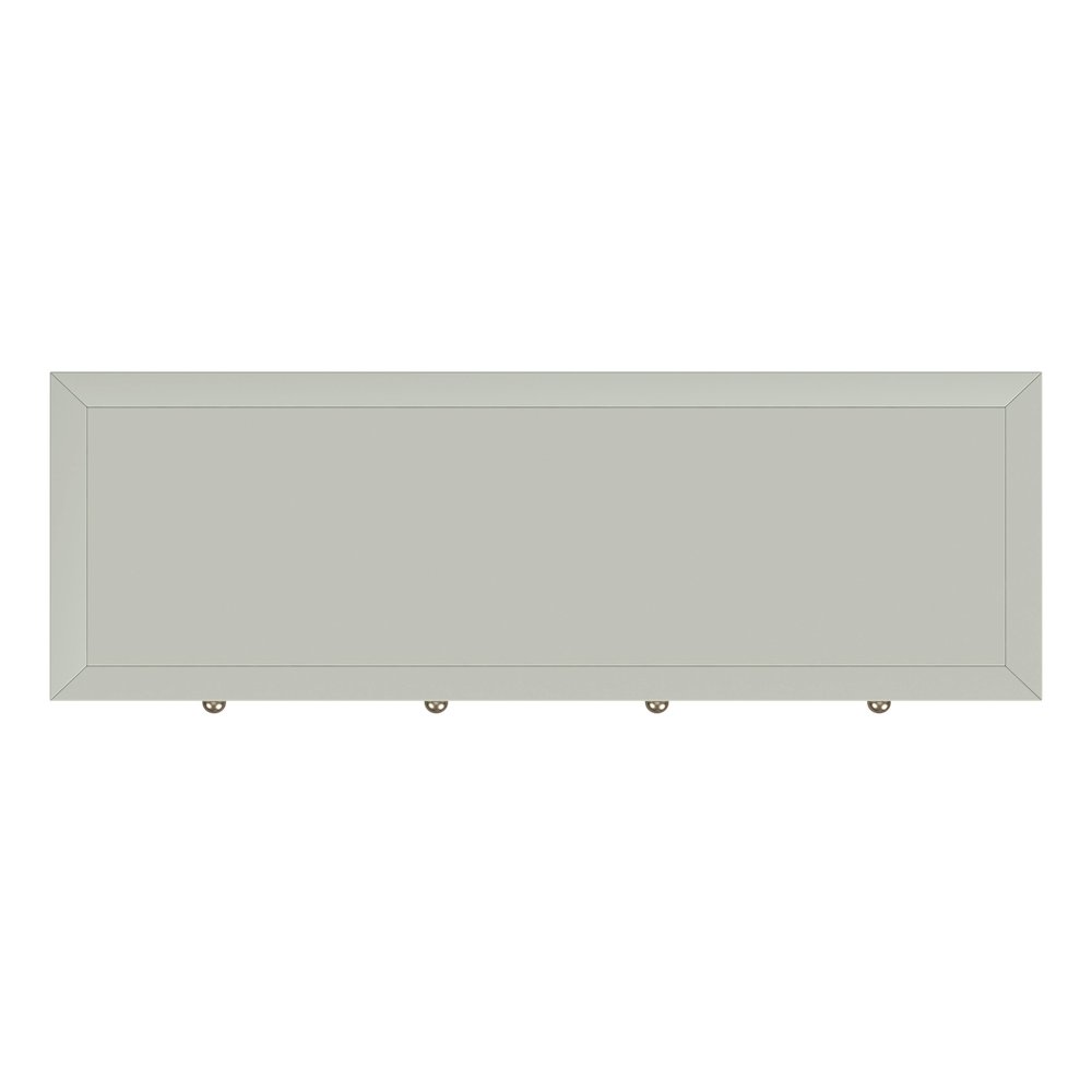 Nora 2 Drawer Console Table, Green. Picture 5
