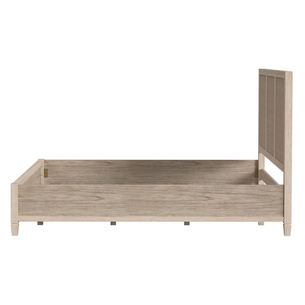 Flagstaff Queen Size Cane Panel Bed, Natural. Picture 4