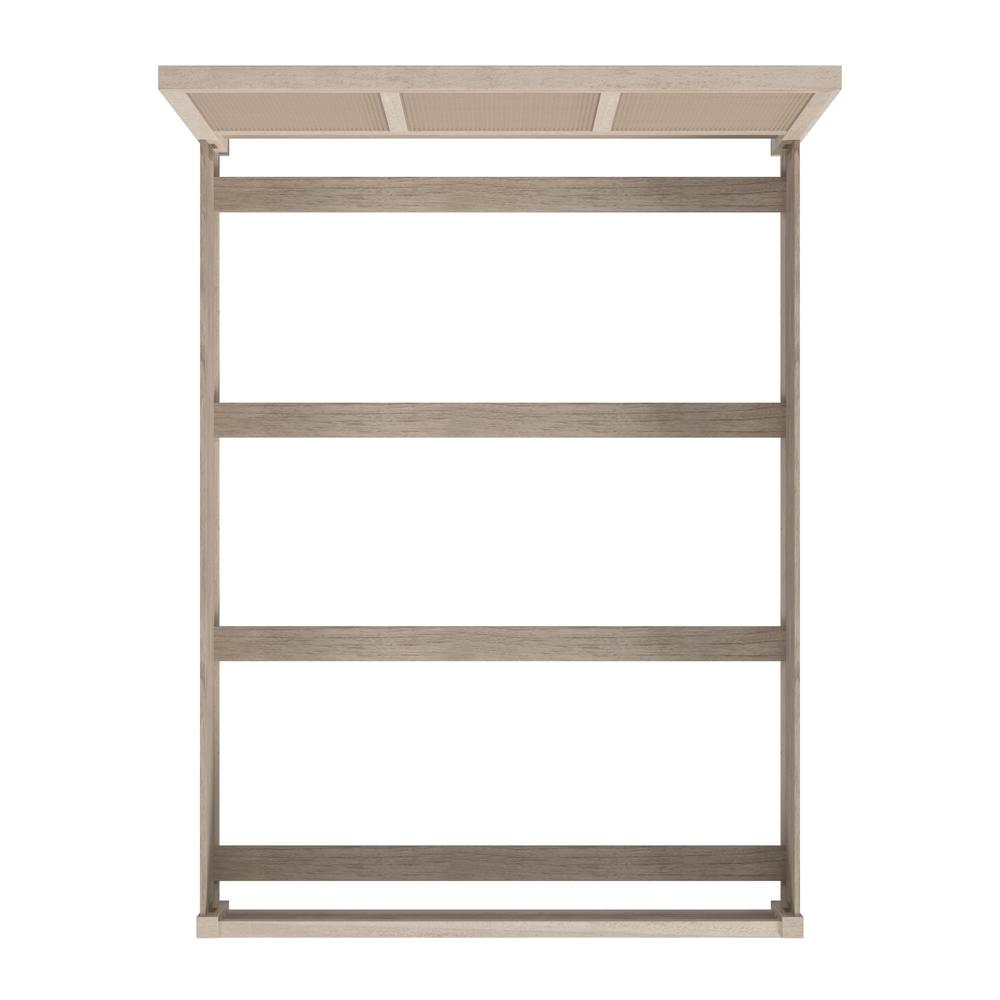 Flagstaff Queen Size Cane Panel Bed, Natural. Picture 6