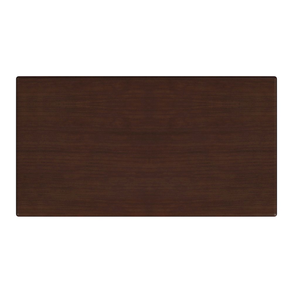 Halmstad 74 in. W Rectangular Wood Panel Dining Table, Brown. Picture 6