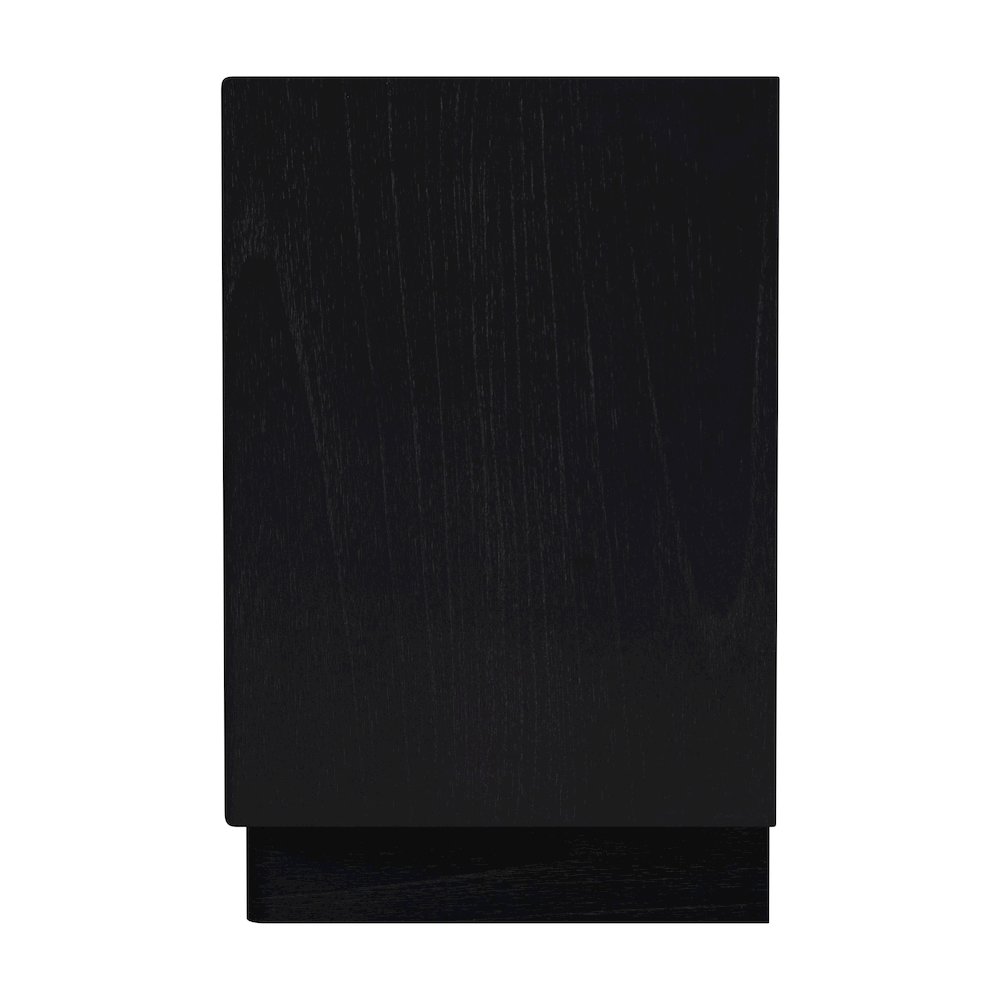 Halmstad 62 in. W Wood Panel 6 Drawer Dresser, Black. Picture 5