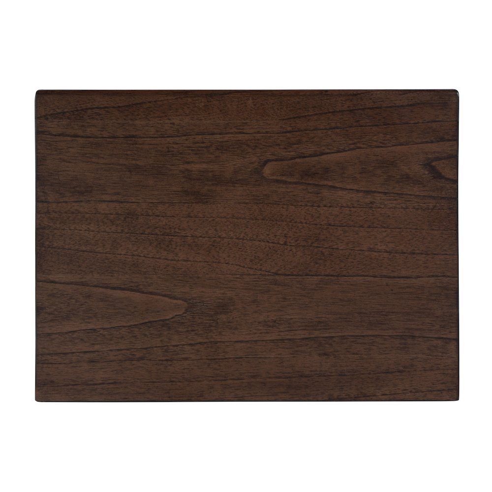 Halmstad 22 in. W Rectangular Wood Panel 3 Drawer Narrow Nightstand, Brown. Picture 9