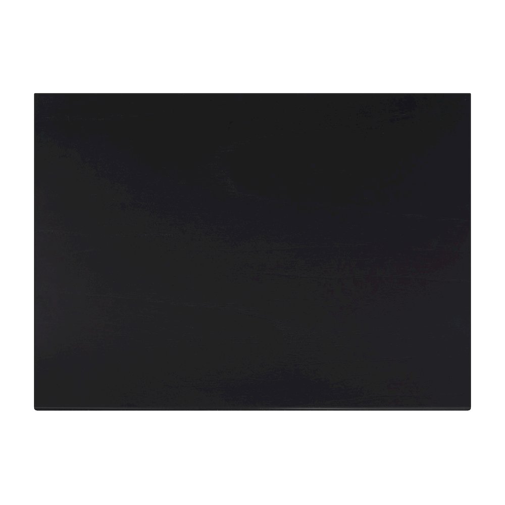 Halmstad 22 in. W Wood Panel 3 Drawer Narrow Nightstand, Black. Picture 7