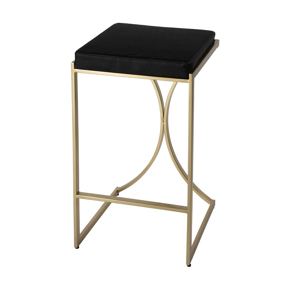 Natalya 31" Bar Stool, Black. Picture 1