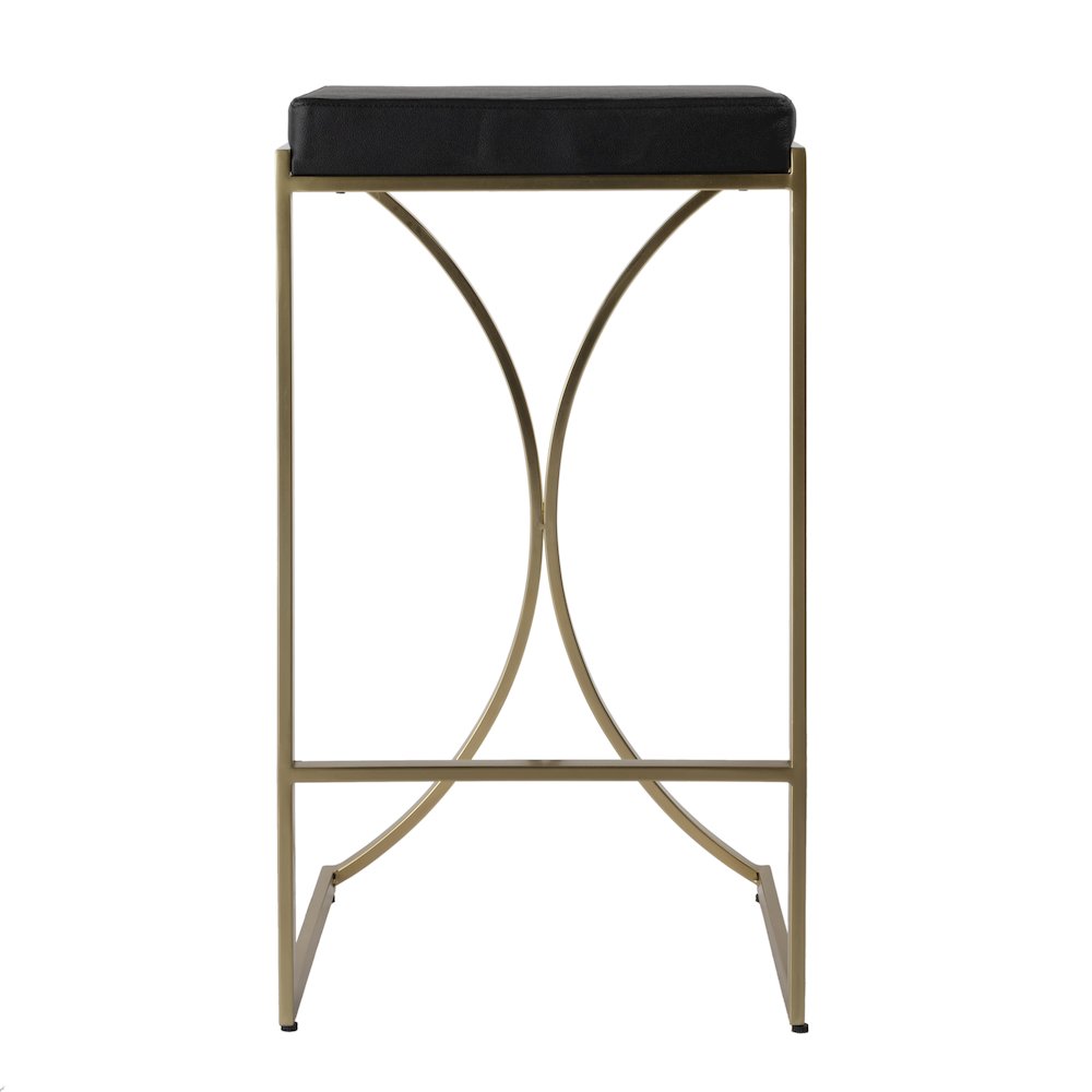 Natalya 31" Bar Stool, Black. Picture 3