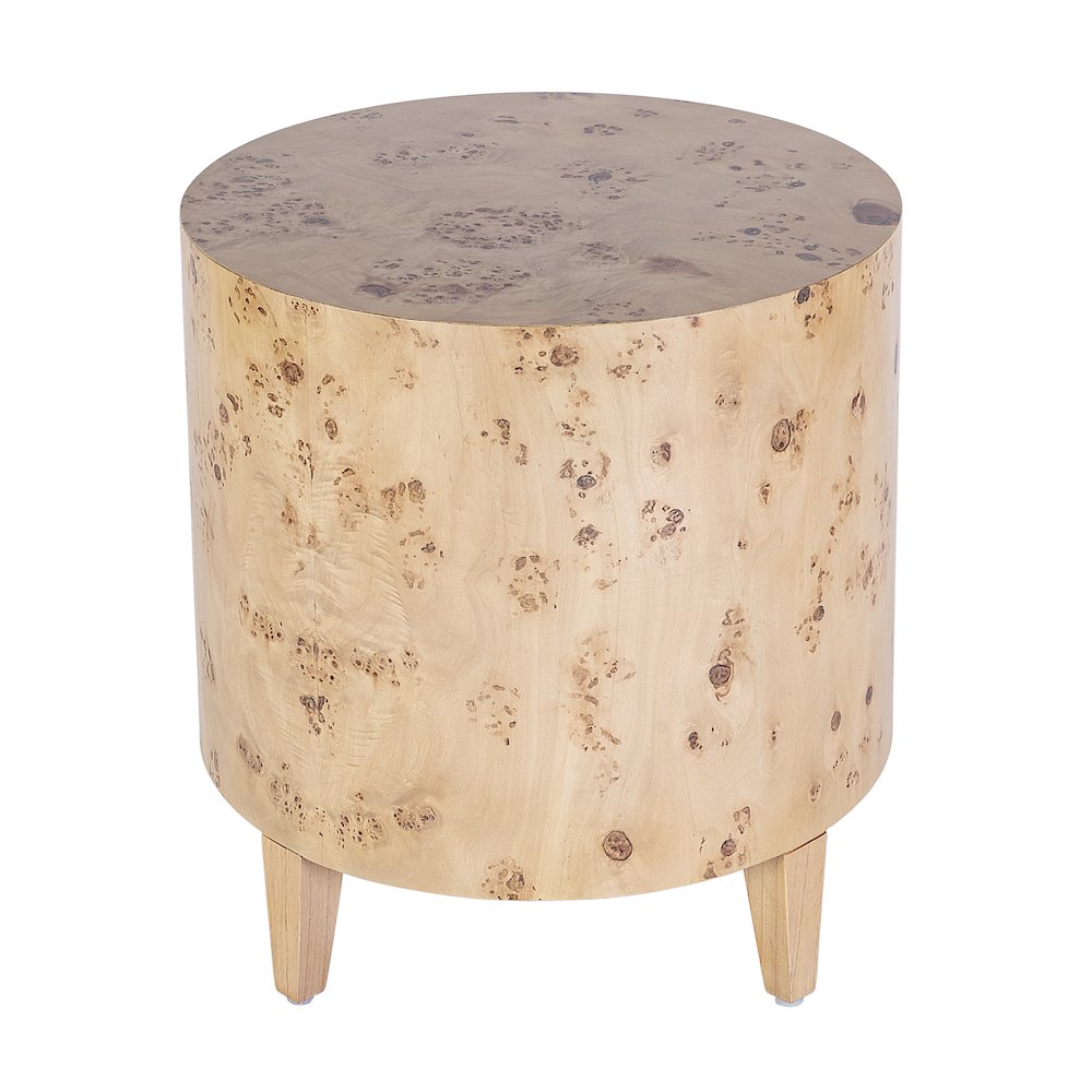 Billie Burl End Table, Brown. Picture 1