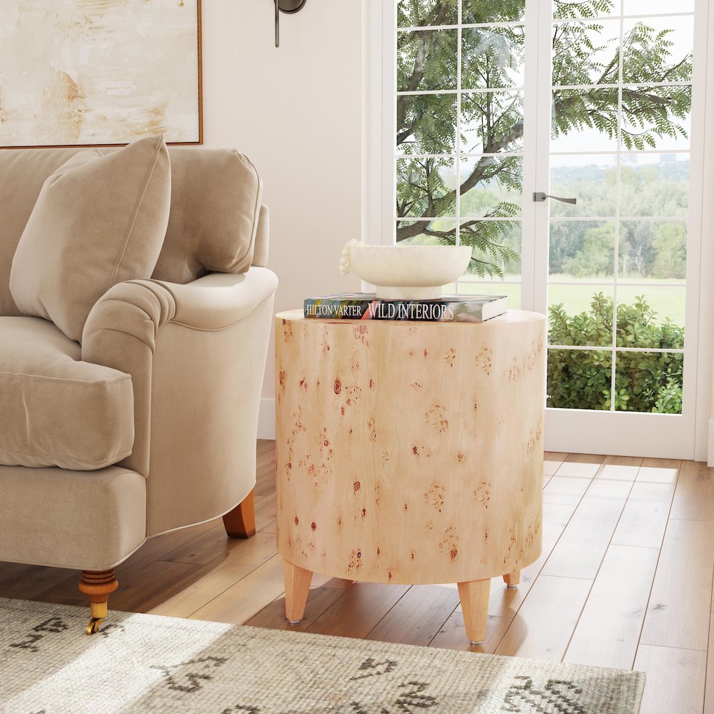 Billie Burl End Table, Brown. Picture 5