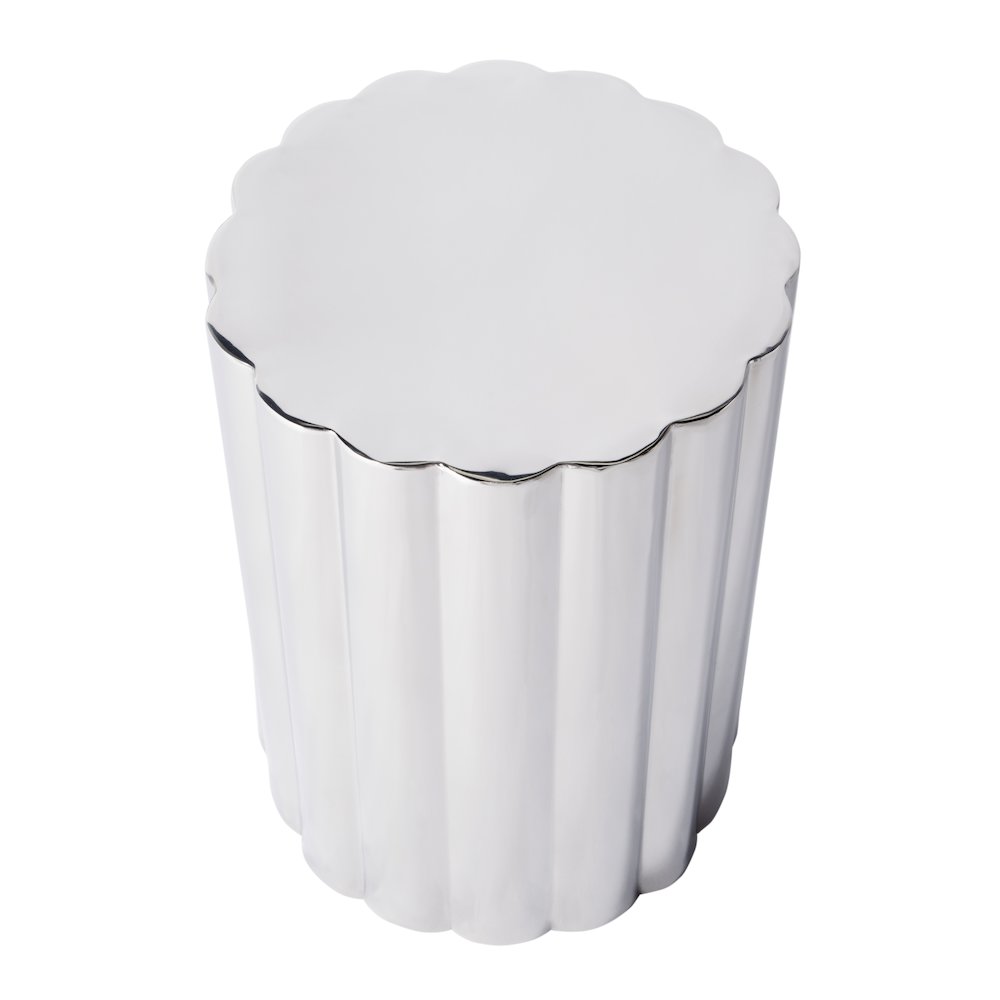 Norwich Side Table, Silver. Picture 3