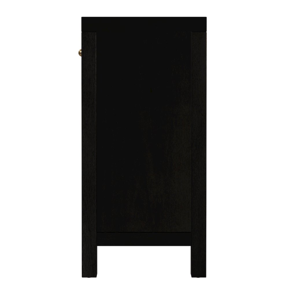 Nora 31 in. W Wood 1 Drawer 2 Door Accent Storage Cabinet, Coffee. Picture 5