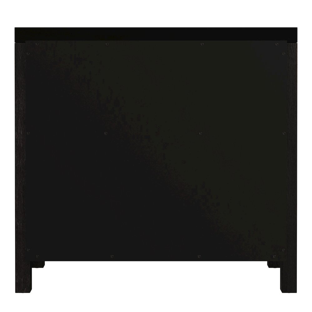 Nora 31 in. W Wood 1 Drawer 2 Door Accent Storage Cabinet, Coffee. Picture 6