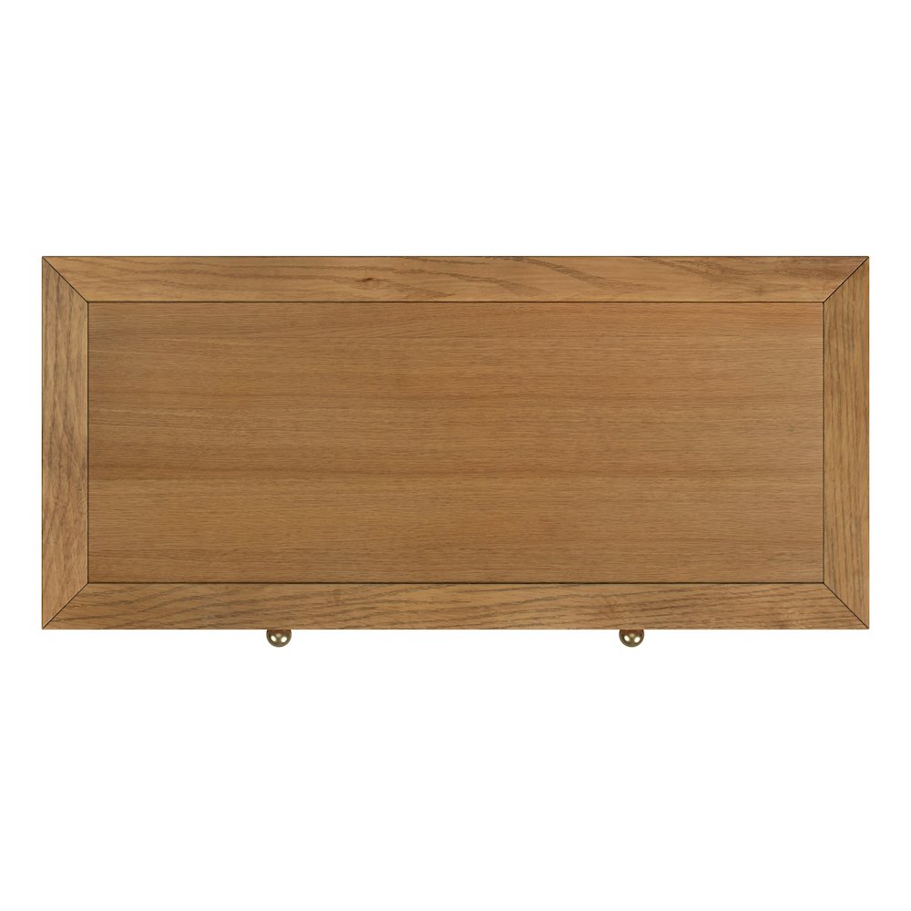Nora 31 in. W 1 Drawer 2 Door Accent Storage Cabinet, Natural. Picture 7