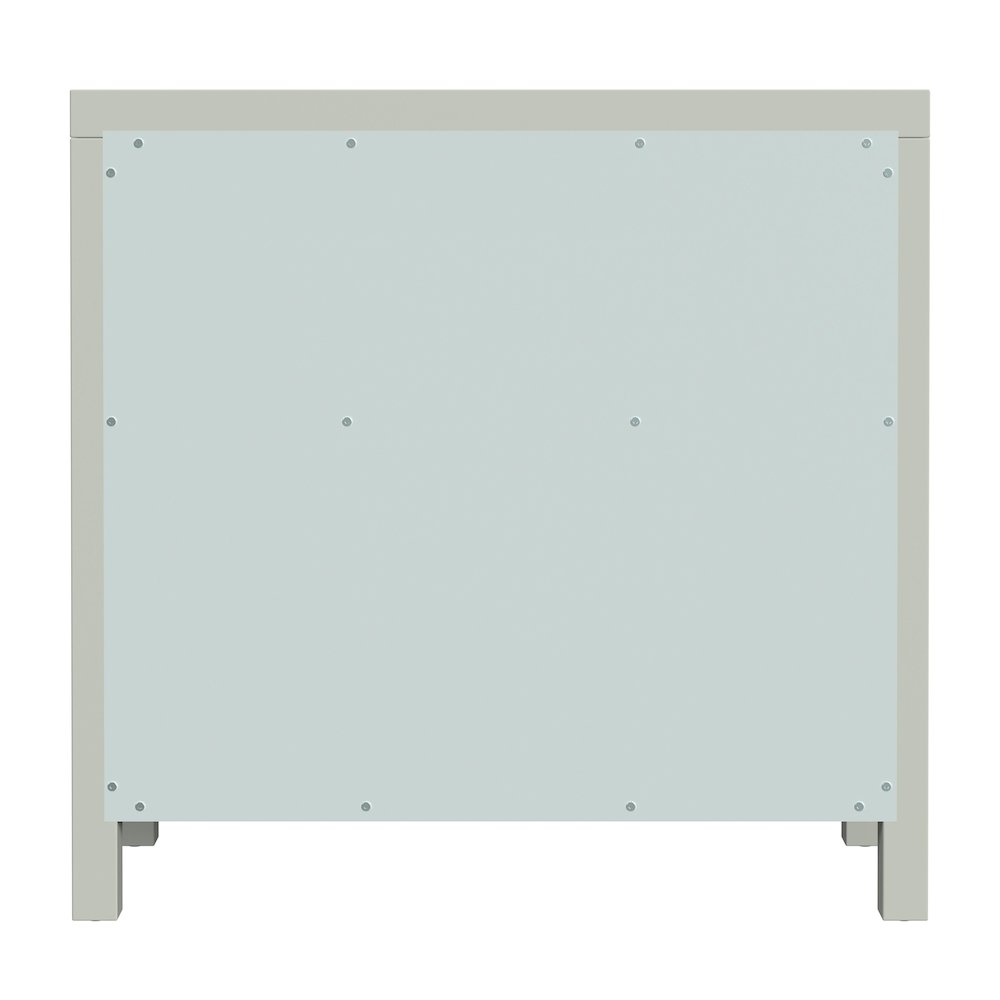 Nora 31 in. W 1 Drawer 2 Door Accent Storage Cabinet, Sage Green. Picture 6