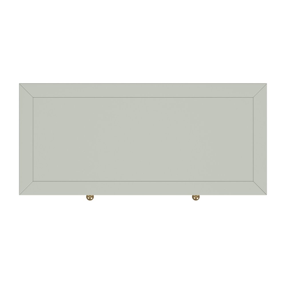 Nora 31 in. W 1 Drawer 2 Door Accent Storage Cabinet, Sage Green. Picture 7