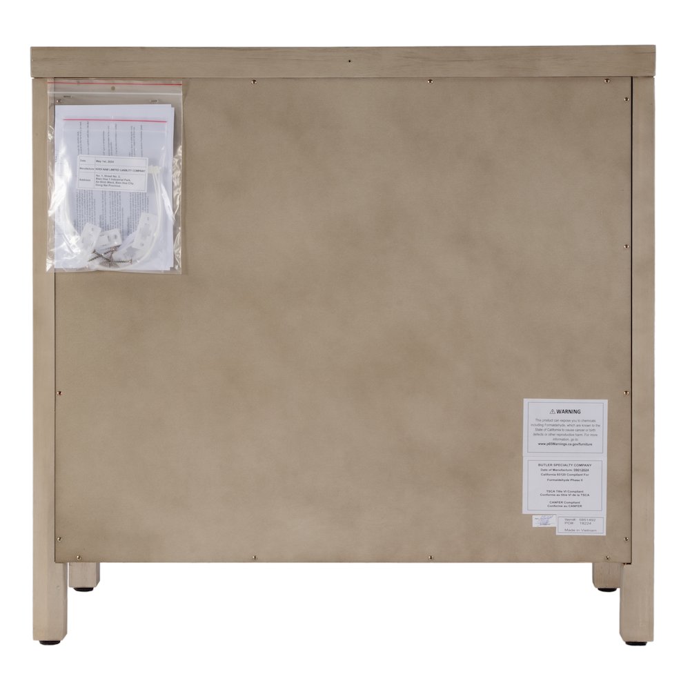 Nora 31 in. W Wood 1 Drawer 2 Door Accent Storage Cabinet, Light Brown. Picture 7