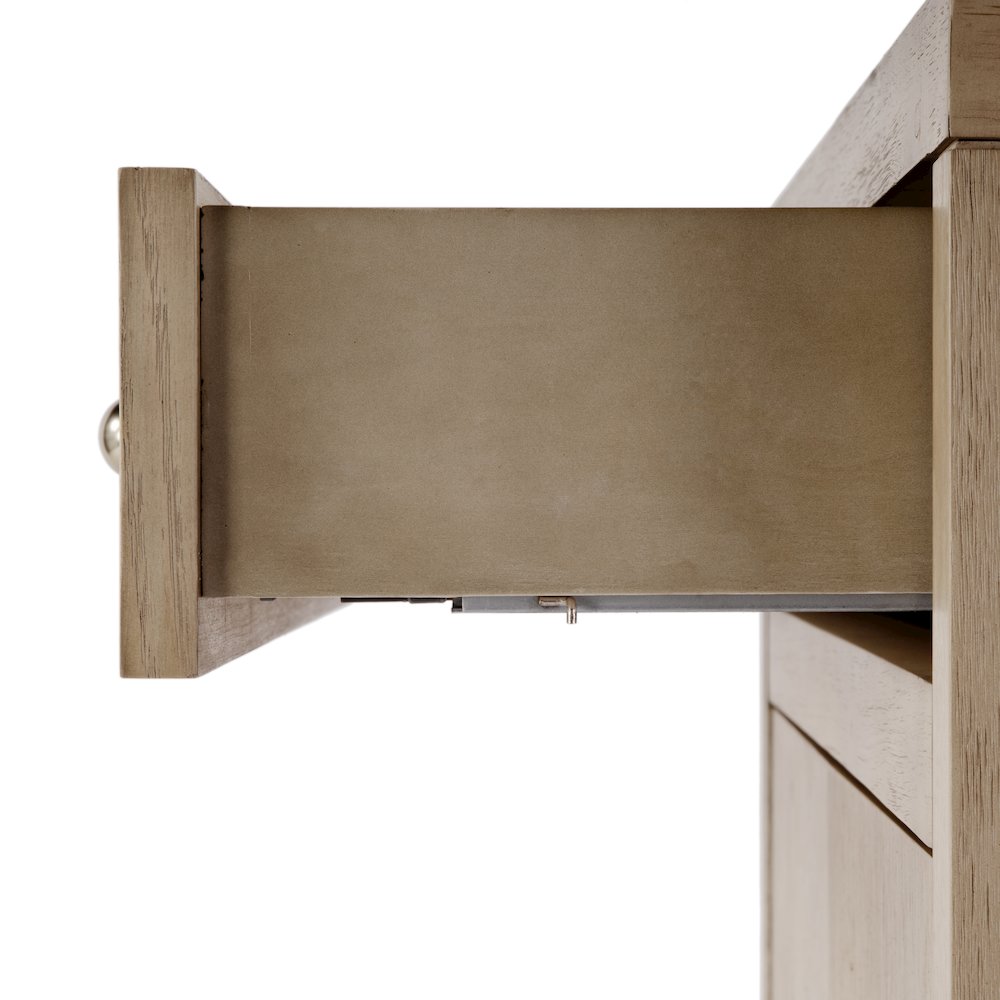 Nora 31 in. W Wood 1 Drawer 2 Door Accent Storage Cabinet, Light Brown. Picture 8