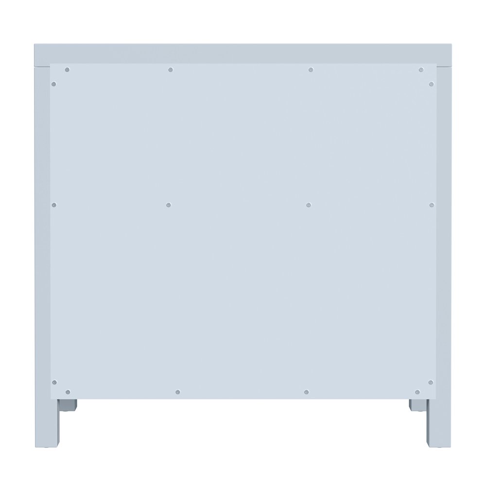 Nora 31 in. W 1 Drawer 2 Door Accent Storage Cabinet, Light Blue. Picture 8