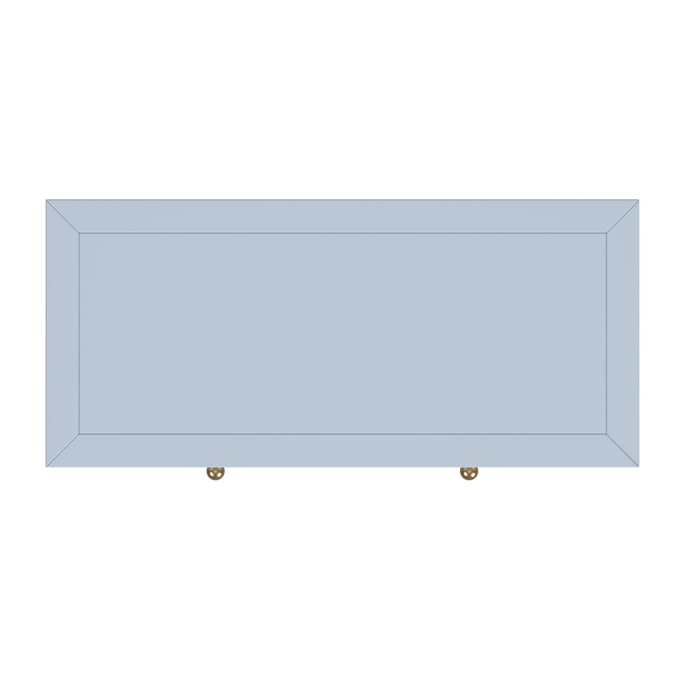 Nora 31 in. W 1 Drawer 2 Door Accent Storage Cabinet, Light Blue. Picture 9