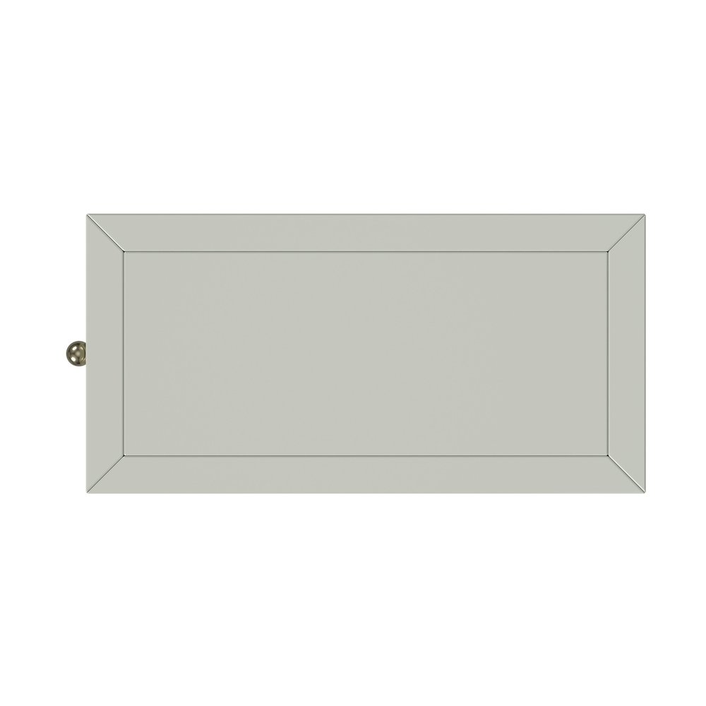 Nora 12 in. W Wood 1 Door End Table with Pull-Out Tray, Sage Green. Picture 7