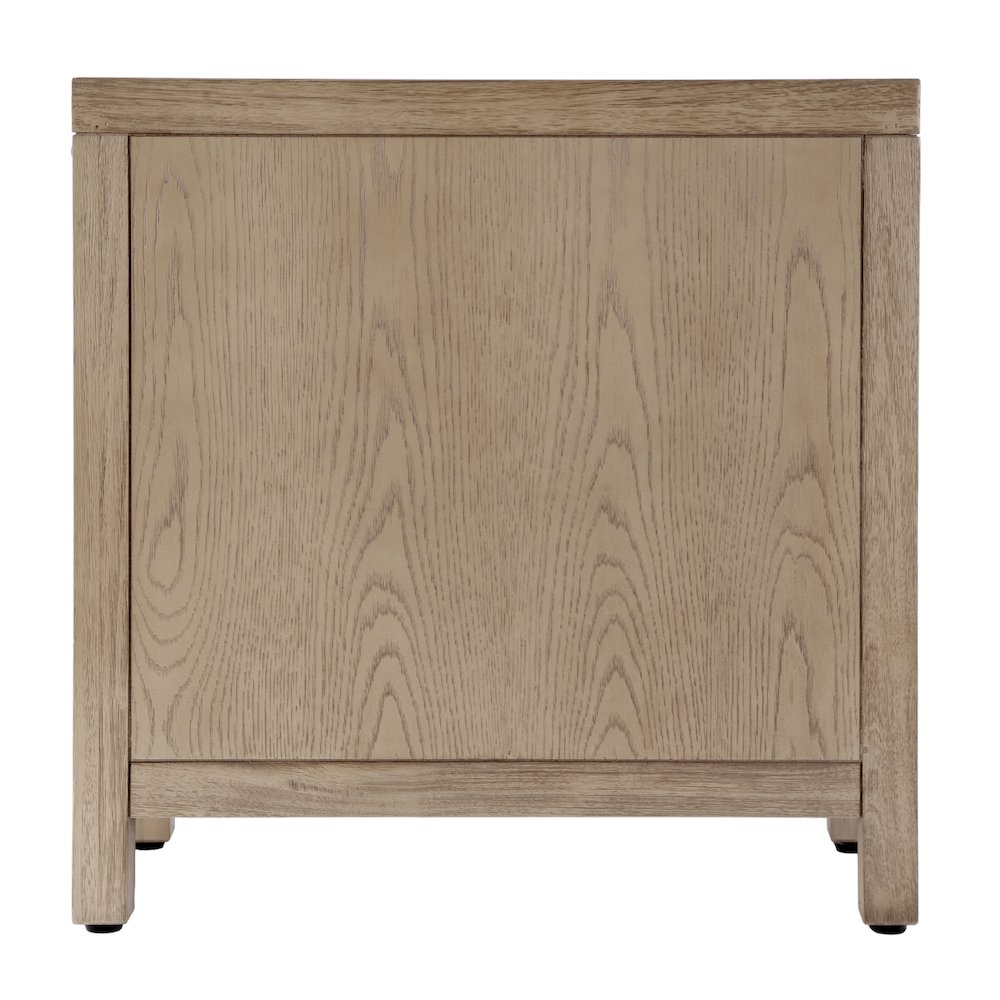 12 in. W Rectangular Wood 1 Door Narrow End Table with Pull-Out Tray. Picture 6