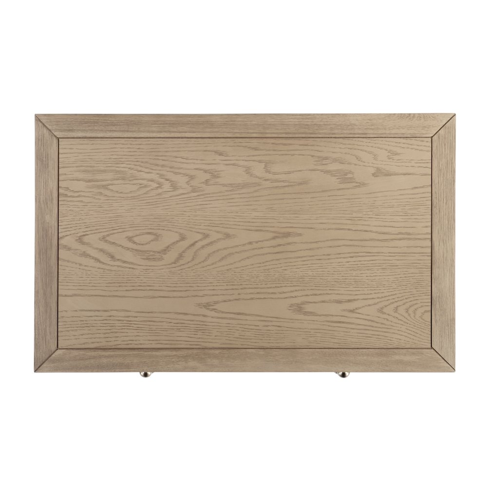 27 in. W Rectangular Wood 3 Drawer Tall Nightstand with Open Shelf on Top. Picture 8