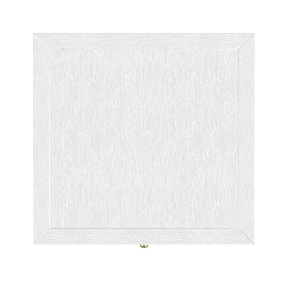 Nora 22 in. W Rectangular Wood 6 Drawer Lingerie Chest, White. Picture 7