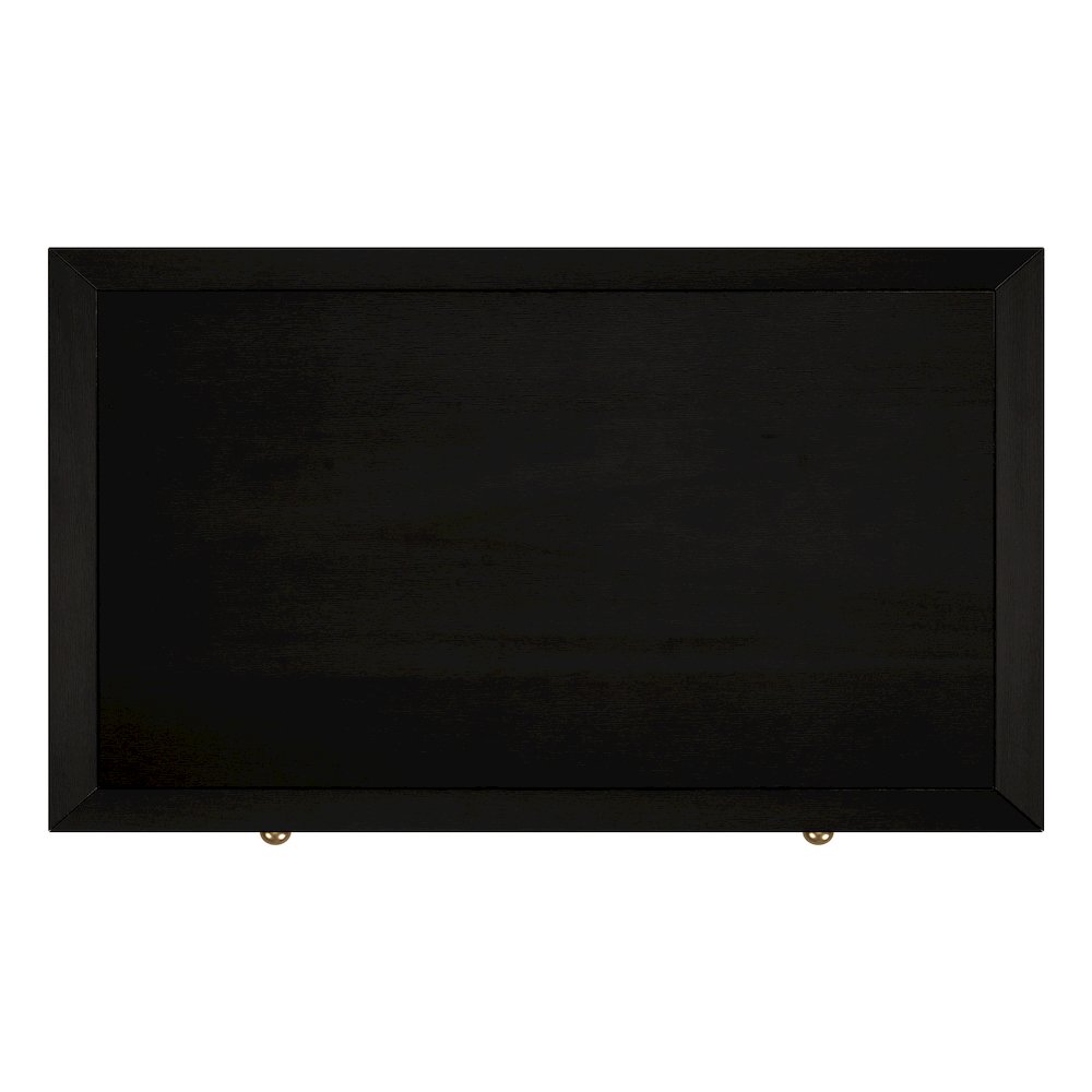 30 in. W Rectangular Wood 1 Drawer Wide Nightstand with Lower Open Shelf, Coffee. Picture 7
