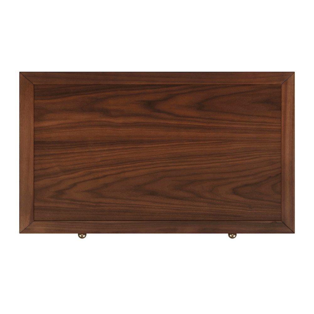 30 in. W Rectangular Wood 1 Drawer Wide Nightstand with Lower Open Shelf. Picture 7