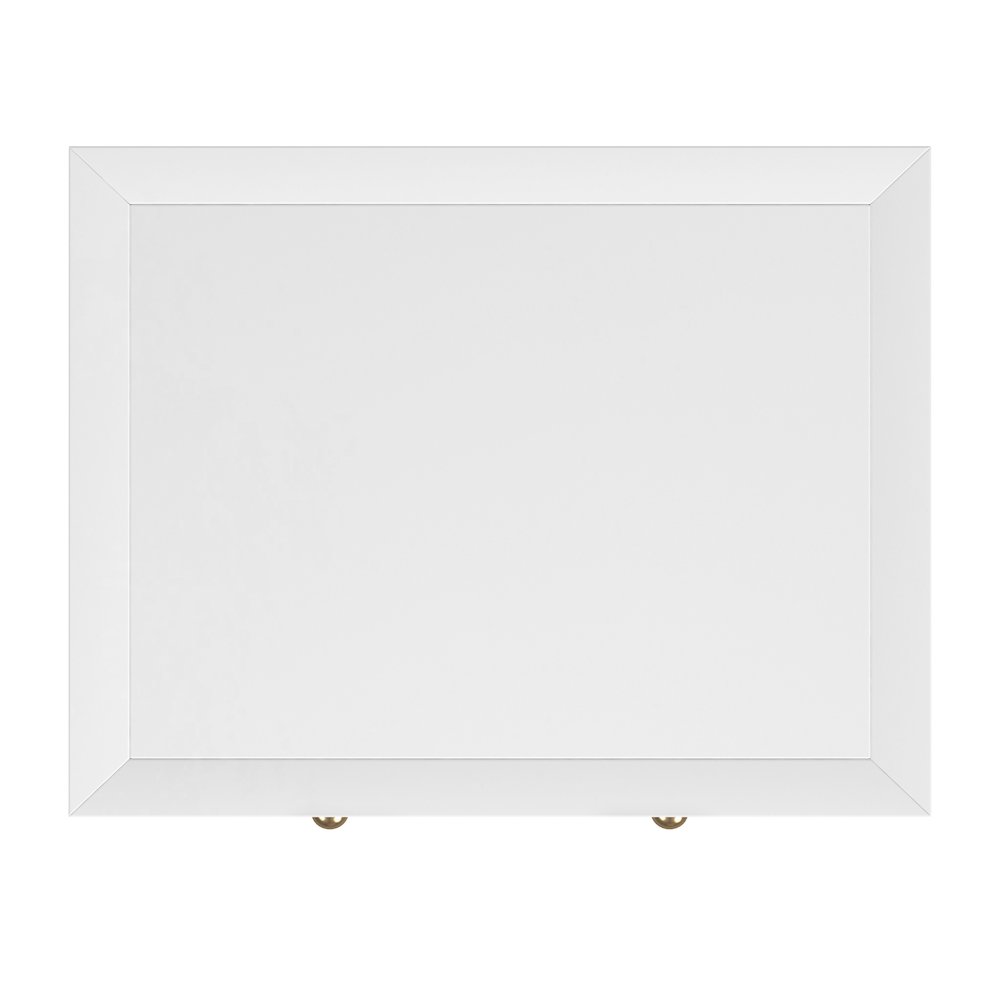 21 in. W Rectangular Wood 1 Drawer Small Nightstand with Lower Open Shelf. Picture 7