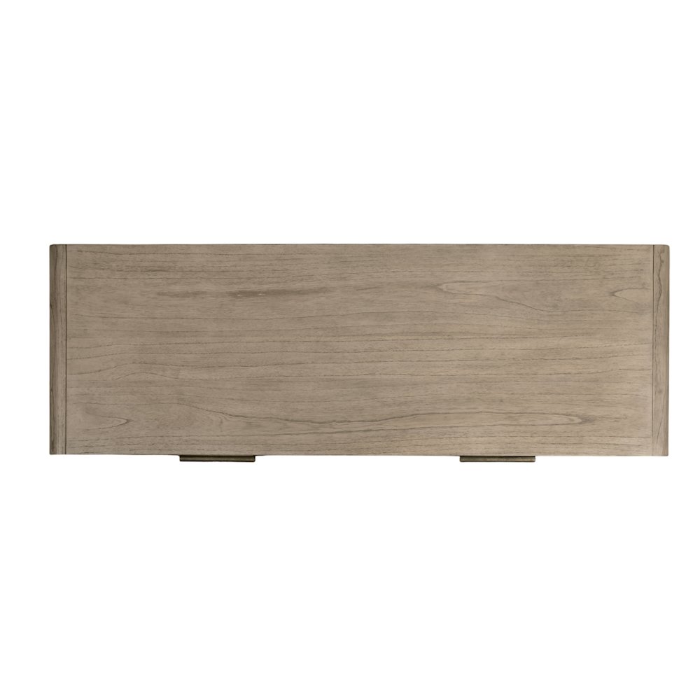 Keenan 60 in. W Rectangular Wood 6 Drawer Dresser, Medium Brown. Picture 8