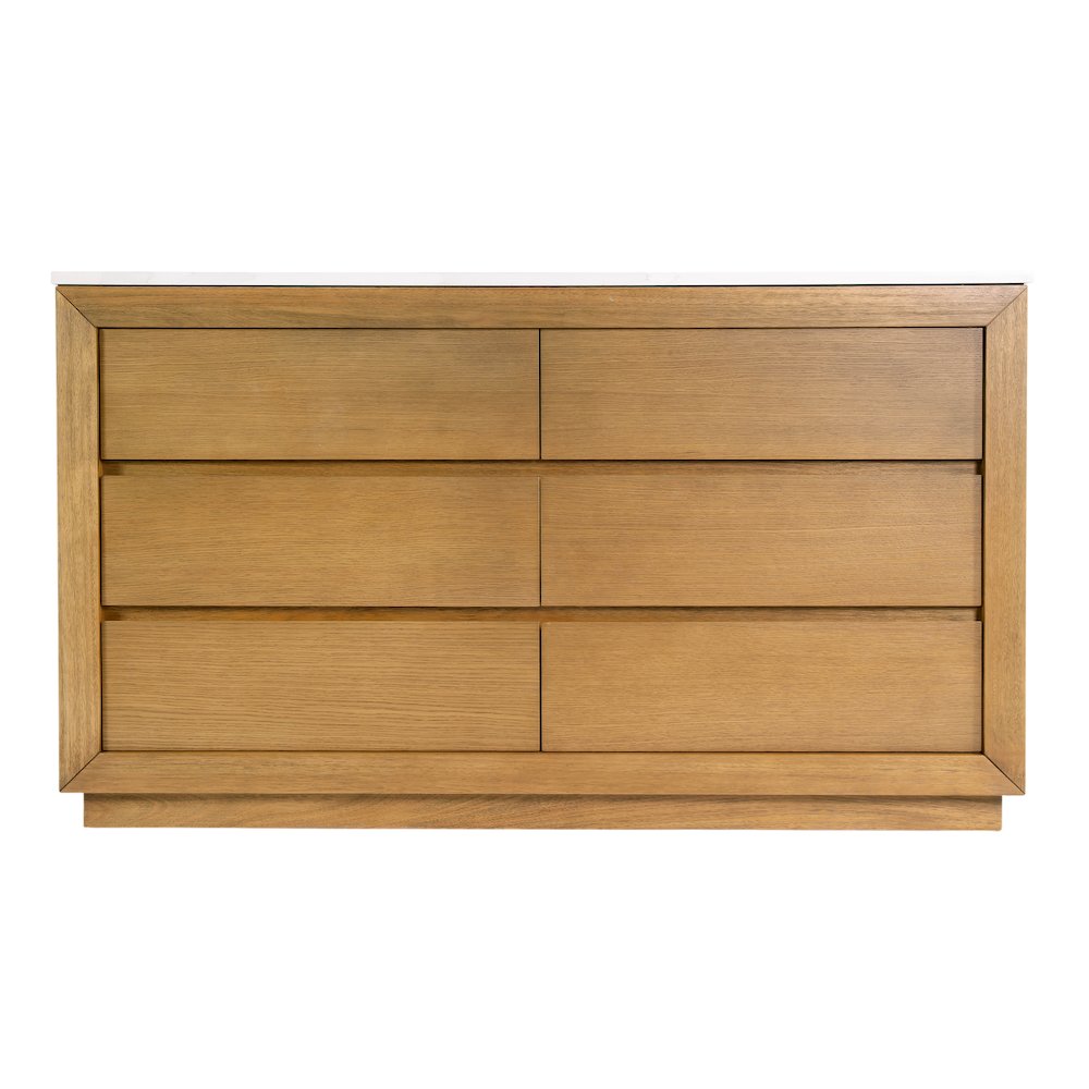 Brady 60 in. W Quartz Top Double Sink Bathroom Vanity, Natural. Picture 6