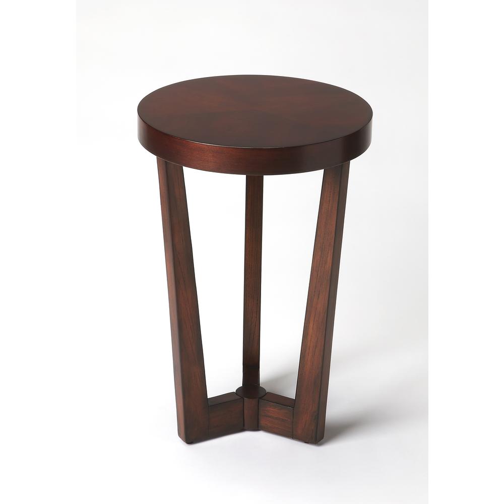 Aphra Side Table, Dark Brown. Picture 1