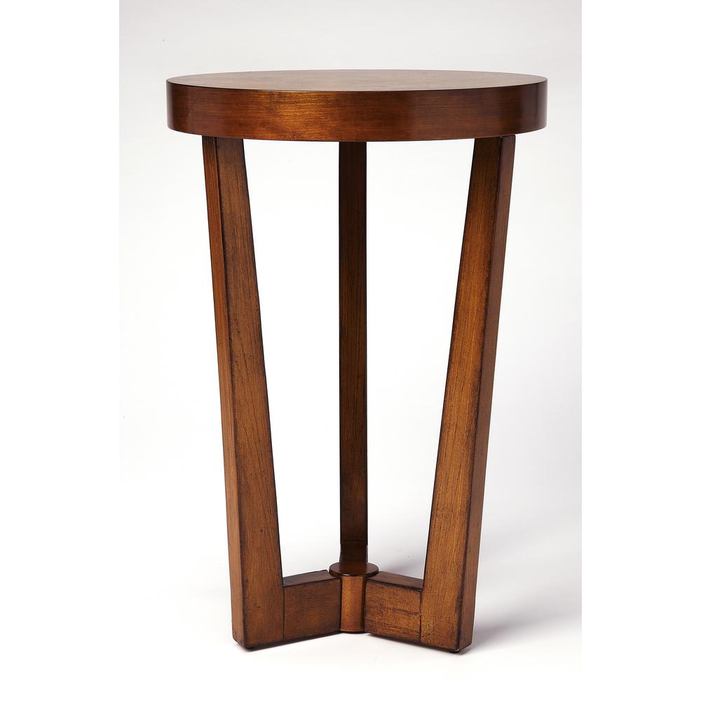 Aphra Side Table, Medium Brown. Picture 4