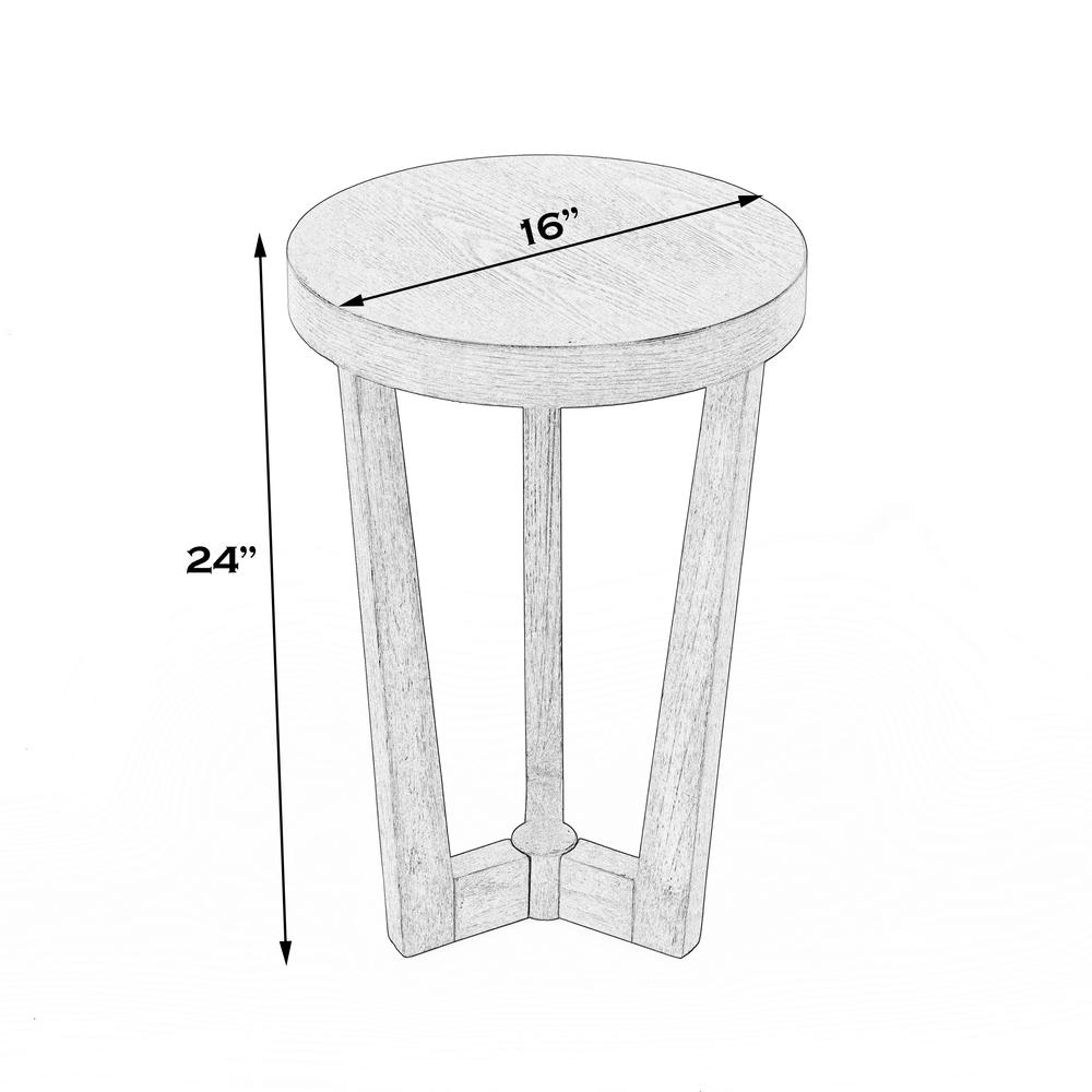 Aphra Side Table, Medium Brown. Picture 6